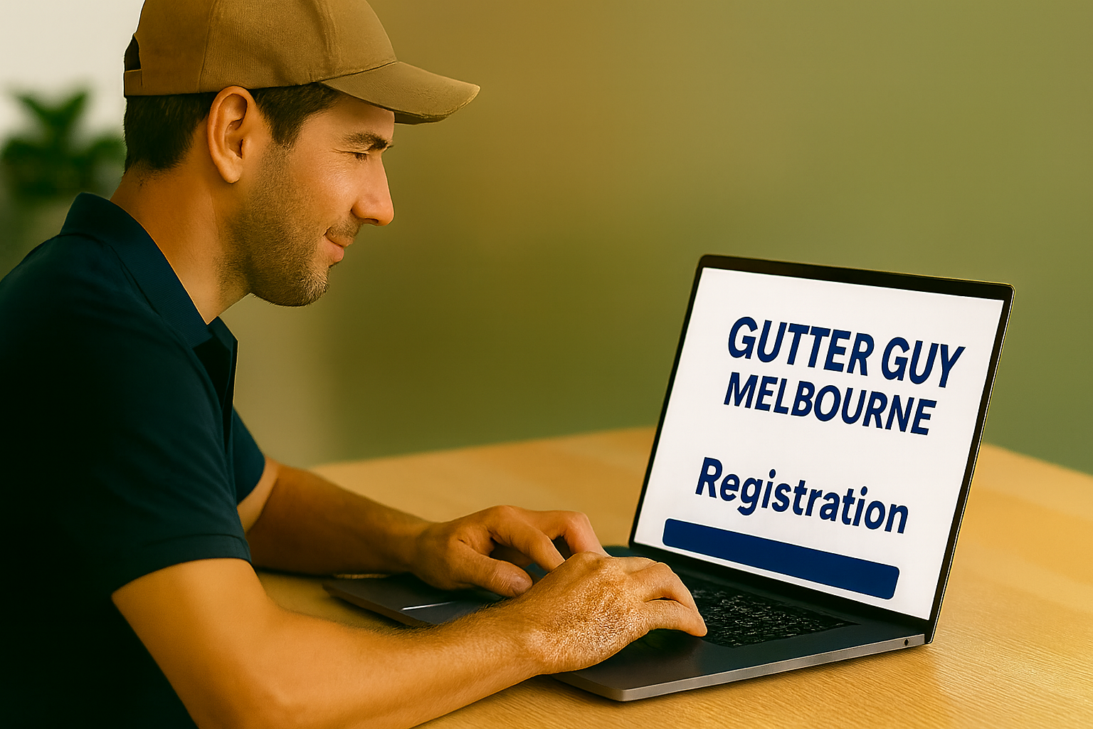 Join Gutter Guy Melbourne registration preview